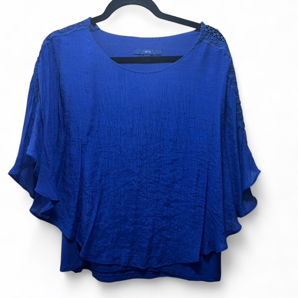 Apt. 9 Royal Blue Women's Blouse